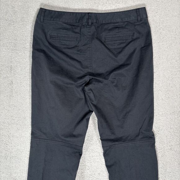 Brooks Brothers Pants Womens Size 8 Natalie Fit Black Preppy Career Office Basic - Picture 12 of 13